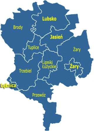 294 km 2 (29362 ha) i liczy 12 097 (wg stanu z 2012 roku) 1 mieszkańców, którzy zamieszkują 24 sołectwa.