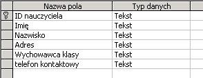 Kolejnym krokiem bdzie uogólnienie naszej bazy danych do takiej postaci, w której moliwe bdzie przechowywanie informacji o ocenach z rónych przedmiotów, nie tylko z matematyki.