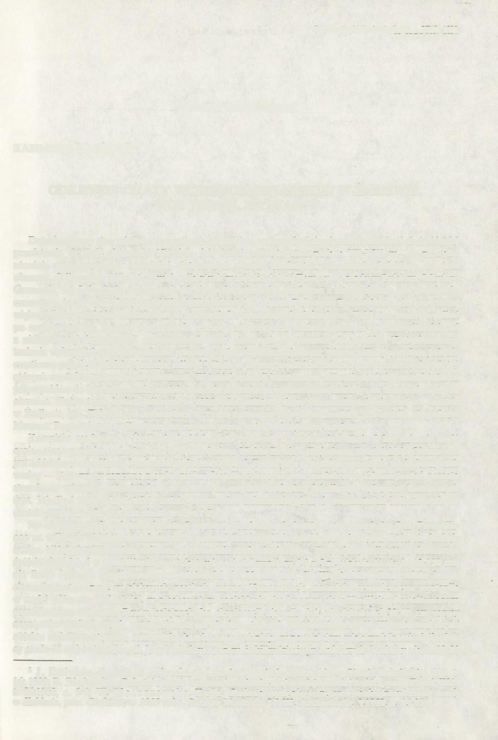 Sprawozdania Archeologiczne, t. XLII, 1990 PL ISSN 0081-3834 Wczesne średniowiecze KAZIMIERZ GRĄŻAWSKI ODKRYCIE CHATY WCZESNOSŁOWIAŃSKIEJ W ŻMIJEWIE, WOJ. TORUŃ, NA STAN.