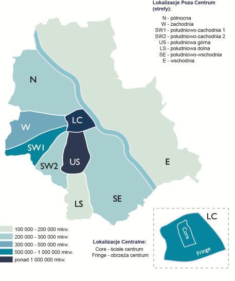 Warszawa Biura IV kw.