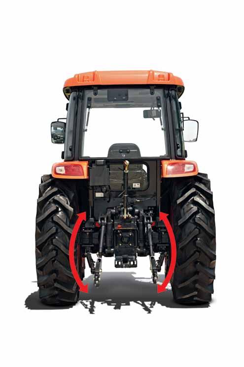 KIOTI PX 1053 / PX 1153 Poszerzone błotniki