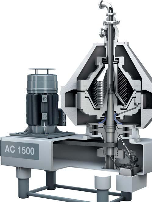 SEPARATORY FLOTTWEG Engineered For Your Success DZIEDZINY ZASTOSOWANIA DLATEGO WŁAŚNIE FLOTTWEG Z uwagi na wysokie siły odśrodkowe i związane z tym wysokie obciążenia mechaniczne, obsługa techniczna