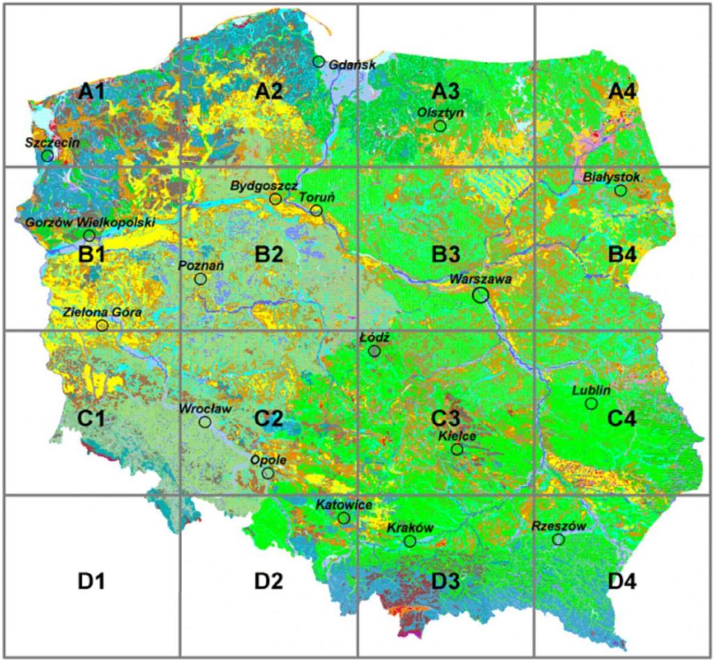 Generalnie roślinność w Polsce jest typowa dla klimatu umiarkowanego ciepłego.