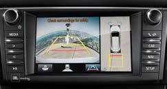pojazdu rejestrują ruchomy obraz w zakresie 360 wokół samochodu i wyświetlają go na