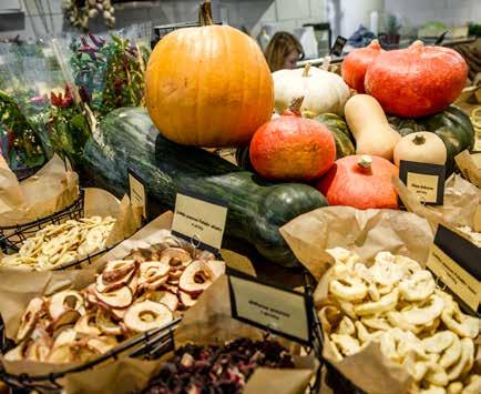 Hasło przyświecające idei slow food, czyli obrona prawa do smaku jest tu obecne