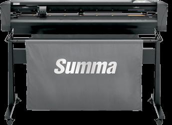 Summa Cut seria D Rolowe plotery tnące GWARANCJA NAJLEPSZEJ CENY NA RYNKU Summa D60 Szerokość materiału 670 mm Szerokość cięcia 600 mm Prędkość cięcia 1130 mm/s