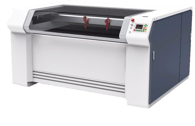 chłodzony wodą max. 1300 x 900 mm stół przelotowy 0-60000 mm/min max. 4000 dpi 0.01 mm 6.