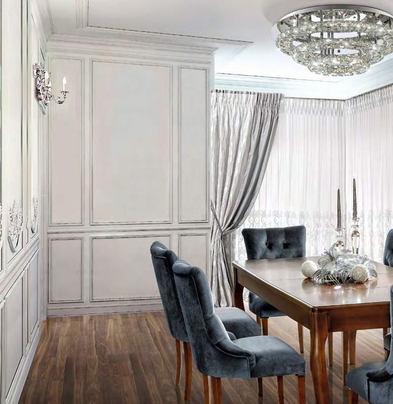 LAMPA CHROM + KRYSZTAŁ