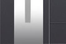 Tłoczenia płytkie Drzwi zewnętrzne WZÓR 26 H PRZESZKLENIA RAMKI BLACK INOX Ramki BLACK bez dopłaty Standard