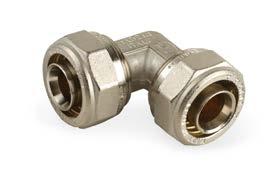 adapter for connecting multilayer PE-X/Al/PE-X pipes with manifold Złączka skręcana Wymiar D 16 16 20 20 26 26 Demountable