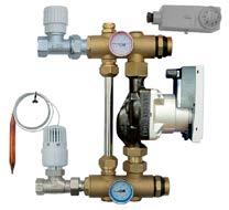 Zawór termohydrauliczny do rozdzielacza podłogowego Electrothermic valve actuator for floor heating manifold Zawór posiada kolorowe