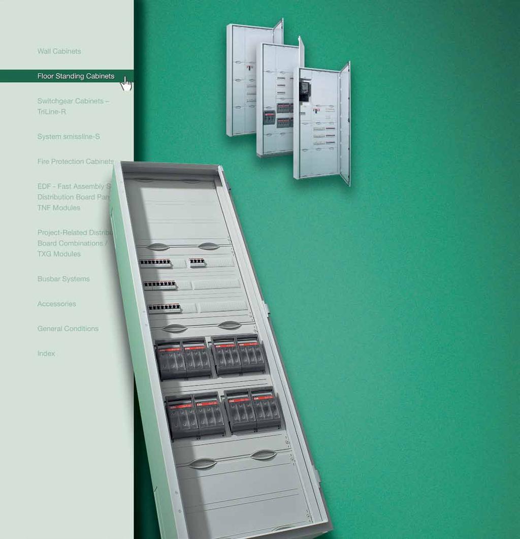 Szafy wolnostojące Spis treści Strony Cechy produktu szafy rozdzielcze wolnostojące 2-2 Informacje ogólne 2-4 Szafy typu FS, G, C 2-7 Przegląd systemu Informacje dotyczące zamawiania szafy