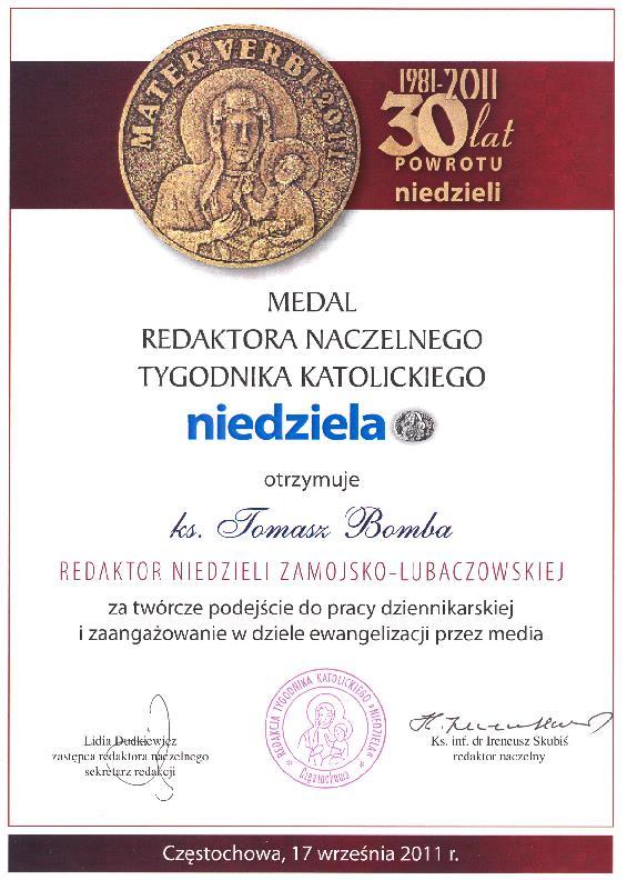 Monografia rzymskokatolickiej parafii Świętej Trójcy w Komarowie 241 Zdjęcie 163 Rok 2010, 29 kwietnia. Komarów-Osada. Ks.