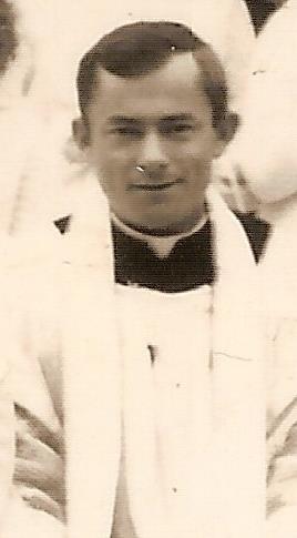 264 Monografia rzymskokatolickiej parafii Świętej Trójcy w Komarowie Zdjęcie 174 Rok 1967, 28 maja. Ks. Józef Brzozowski (zdjęcie ze zbiorów Franciszka Wysłockiego).