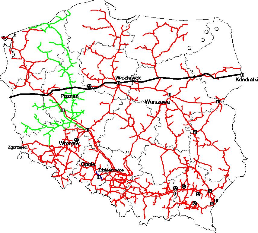 INWESTYCJE W SYSTEMIE GAZOWNICZYM DLA JEGO REORGANIZACJI Wyszczególnienie 1980 gazownie [szt.