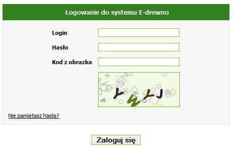 3. Opis funkcji dostępnych po zalogowaniu. Podstawowa funkcja aplikacji e-drewno jaką jest możliwość składania ofert na aukcjach jest dostępna po zalogowaniu.
