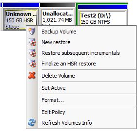 Aby zaktualizować wolumin HSR dodając do niego pliki przyrostowe przy użyciu interfejsu kreatora: 1. W kreatorze jako Typ przywracania wybierz Odtwórz dodatkowe pliki przyrostowe. 2.