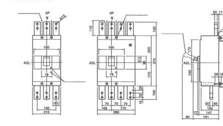 EB2 1250 - (E wersja elektroniczna) Icu/Ics 400V(kA) Wyzwalacz termiczny/magnetyczny EB2 1250/3LE 1250A 3p 1250 004672230 3 50 0,4-1 / Regulowany 19,8 1 EB2 1250/4LE 1250A 4p 1250 004672231 4 50