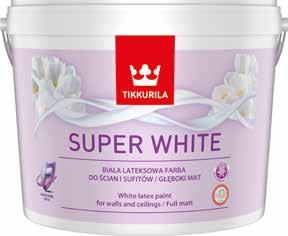 Farba biała emulsyjna DULUX FRESH WHITE 10 l MATOWA, DO