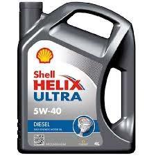 SHELL 5W30/4 Olej Shell Helix Ultra 5W-40 Pojemność: 4 L 1 L, 55 L, 209 L SHELL Syntetyczny olej o doskonałych parametrach użytkowych przeznaczony do wszystkich nowoczesnych silników z zapłonem