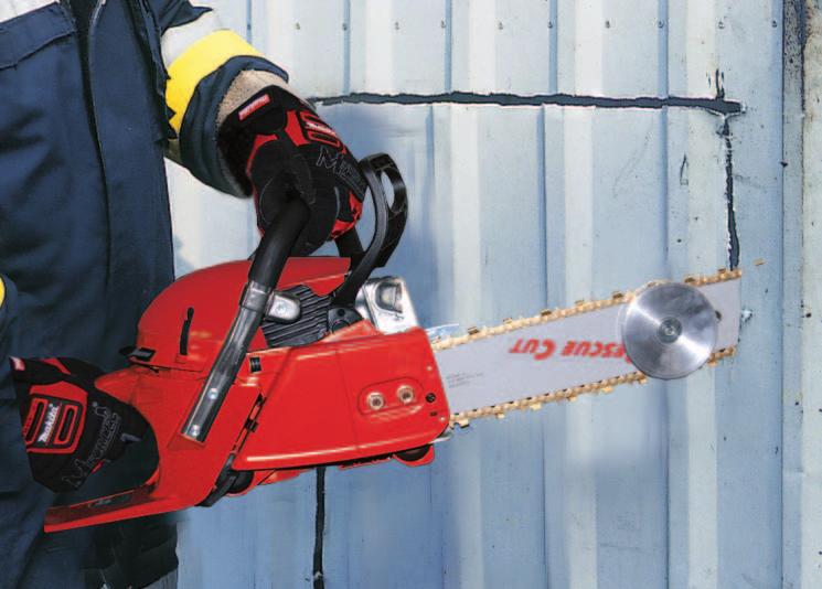 Do pilarek PS6400HS-45, PS7300HS-50 i PS7900HS-60 Płyta tnąca z węglika wolframu przylutowana na dużej powierzchni odznacza się dużą trwałością Ogranicznik głębokości Całość o ciężarze zaledwie 350 g
