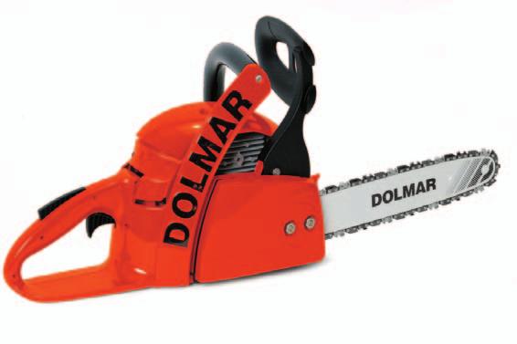 PILARKI SPALINOWE 7 KOMPAKTOWE PILARKI DO DOMU I OGRODU Niemiecka jakość i japońska technologia - cechuje wszelkiego rodzaju kompaktowe pilarki firmy DOLMAR.