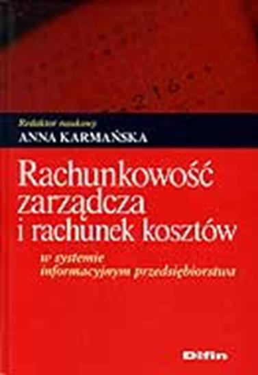 rachunek kosztów Difin, Warszawa 2006 A.