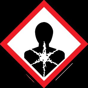 Niebezpieczeństwo dla zdrowia NIEBEZPIECZNE PRODUKTY Pictogram