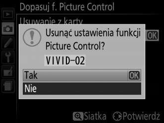 Współdzielenie osobistych ustawień Picture Control Osobiste ustawienia Picture Control utworzone za pomocą aplikacji Picture Control Utility dostępnej w ViewNX 2 lub dodatkowego oprogramowania, np.