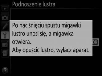 Manualne czyszczenie Jeśli nie udaje się usunąć obcych ciał z filtra dolnoprzepustowego przy użyciu opcji Czyść matrycę z menu ustawień (0 214), filtr można oczyścić manualnie w sposób opisany