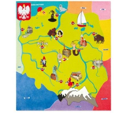 Gładka powierzchnia przystosowana do pisania mazakami suchościeralnymi i przyczepiania elementów z przyssawką, tablica jest montowana bezpośrednio do ściany i nie