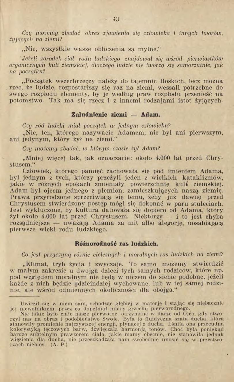 Czy możemy zbadać okres zjawienia się człowieka i innych tworów, żyjących na ziemi? Nie, wszystkie wasze obliczenia są mylne.