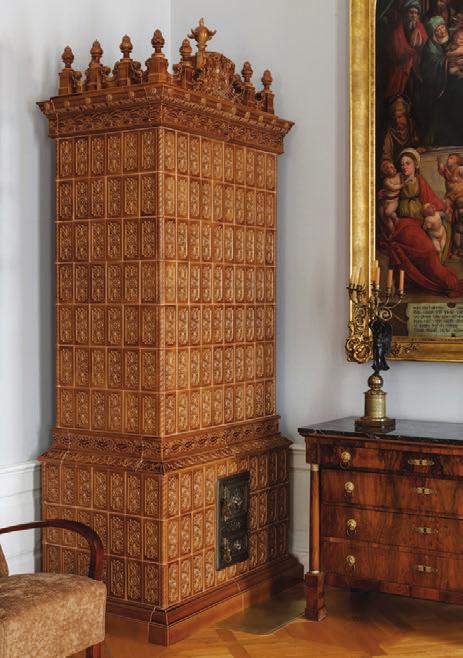 PRZYKŁADY KAFLI ODTWORZENIOWYCH Muzeum Pałac w Rogalinie