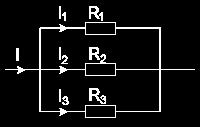 Łączenie szeregowe oporów W tak połączonych opornikach napięcia na każdym z nich są równe, a z pierwszego prawa Kirchoffa wiemy, że: Odwrotność oporu zastępczego układu oporników połączonych