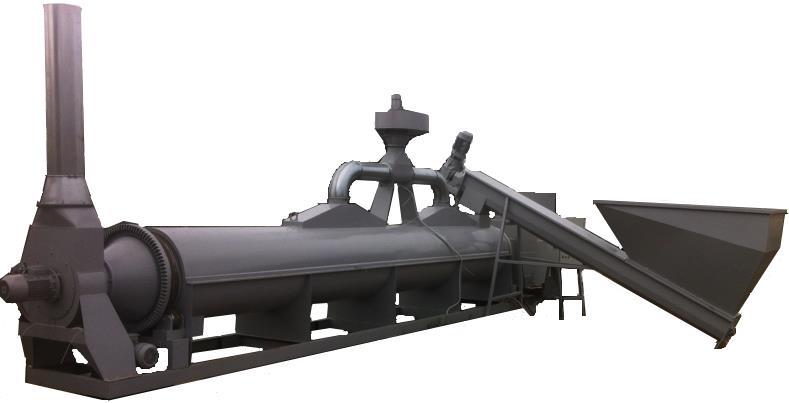 Uwaga! Komin i cyklon pary do wyceny SUSZARNIA REWOLWEROWA Magnum 1000 (o wydajności około 800 kg/h przy wilg.