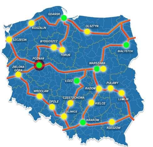 U5: Naukowa interaktywna TV HD lokalizacja Ilość Jednostek: 22 Węzeł RCD: 5 Urządzenie p/c HD: 2 szt. x 16 MAN, 8szt.