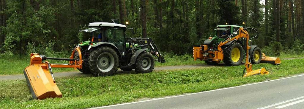 KBR - TYLNE - BOCZNE MOC CIĄGNIKA 50-70 KM STR. 9 1. napędowy o średnicy - ϕ 133, 1.