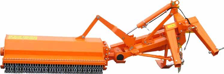 Ścinanie chwastów, zarośli, krzaków i trawy na terenach niezagospodarowanych, 2. Bezpiecznik hydrauliczny w standardzie, 3.