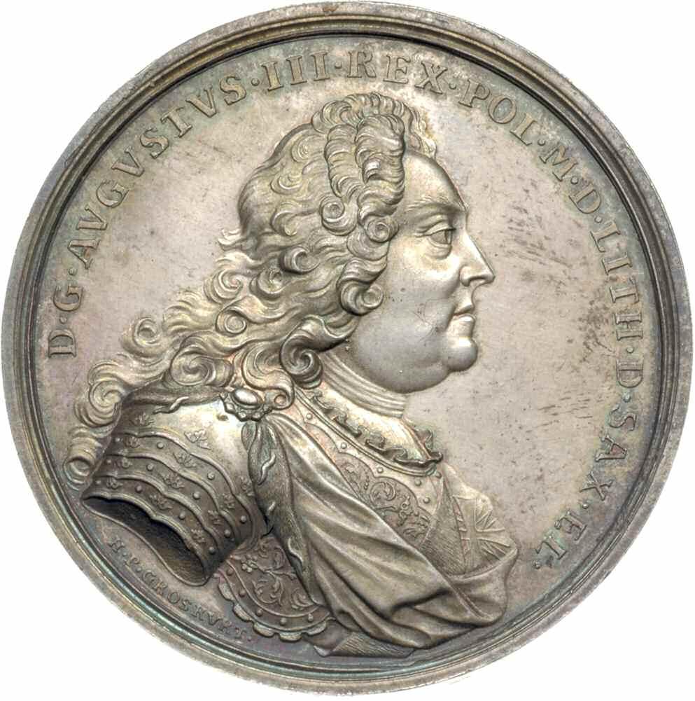 *52. August III, medal