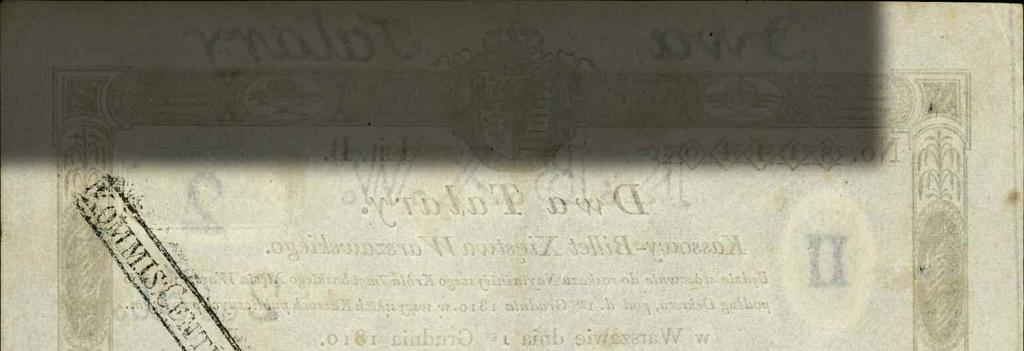 groszach Prus właściwych (tzn. Wschodnich i Zachodnich) z lat 1810-12.