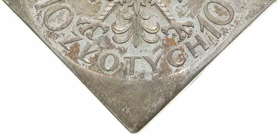 *81. II Rzeczpospolita Polska, 10 złotych 1933, Warszawa, Romuald Traugutt, bez napisu