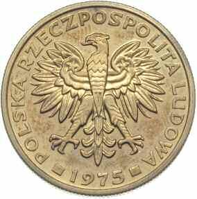 *86. Polska Rzeczpospolita Ludowa, 5 złotych 1975, Warszawa, projekt