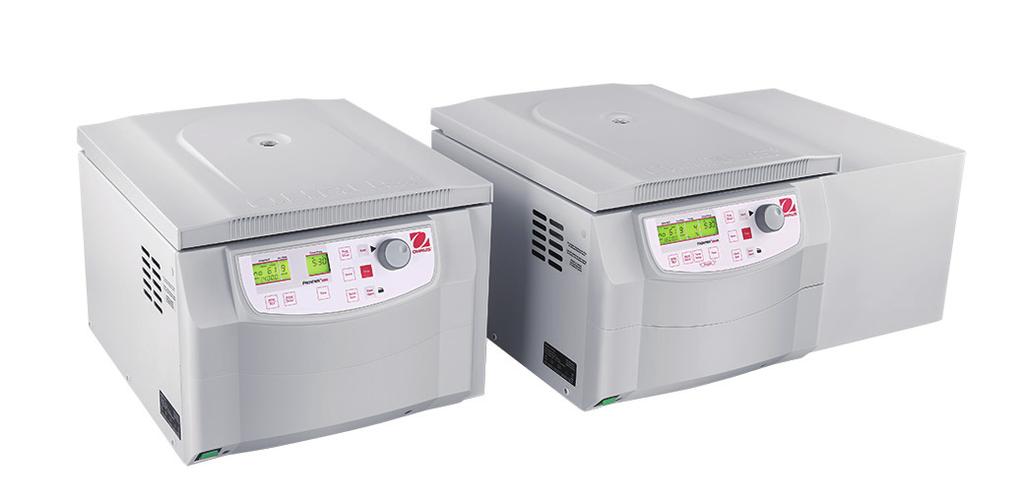 Frontier Seria 5000 Wirówki Multi-Pro Maksymalna elastyczność Możesz wybierać spośród pięciu modeli o małej i średniej pojemności, zakresie prędkości od 14 000 do 16 000 obrotów na minutę oraz opcjom