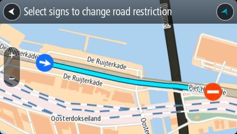 Uwaga: aby zgłosić zmianę na mapie, której typ nie jest wyświetlany w menu, użyj funkcji Map Share Reporter na stronie tomtom.com. 7. Wykonaj instrukcje dotyczące wybranego typu zmiany na mapie. 8.