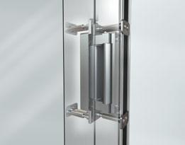 Aluminiowe drzwi wejściowe Schüco 11 Wysokiej jakości wzornictwo klamek zapewnia harmonijną aranżację drzwi Eleganckie rozety wkładek uzupełniają bogatą ofertę