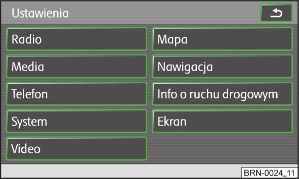 Tryb SETUP Menu główne SETUP Rys.