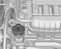 Pielęgnacja samochodu 129 MD117 Korek wlewu oleju silnikowego znajduje się na pokrywie głowicy silnika. Przestroga Nadmierna ilość oleju musi zostać spuszczona lub wypompowana.