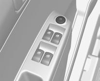 Kluczyki, drzwi i szyby 23 Aby podnieść szybę, należy nacisnąć przednią część przycisku. Blokada szyb w drzwiach tylnych W celu opuszczenia szyby nacisnąć tylną część przycisku.