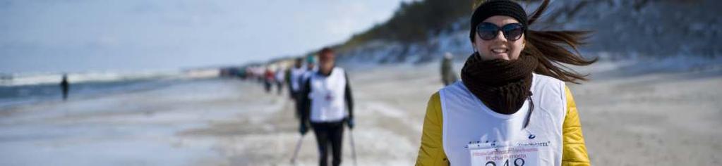 Morze, śnieg i kije czyli II Mistrzostwa Nordic Walking w Łebie fot. Alicja Niemiec 23. marca w naszym mieście odbyła się kolejna już edycja święta Nordic Walking.