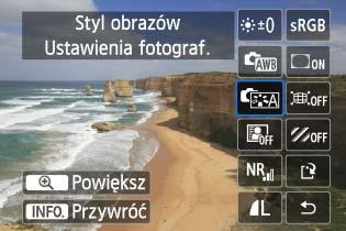 R Obróbka obrazów RAW za pomocą aparatun Obrazy 1 można obrabiać w aparacie, a następnie zapisać je w postaci obrazów JPEG.